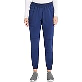 Scrubstar Womens Jogger Scrub Pants Yoga Waistband, 4 Pockets, Soft Stretch Fabric, Moisture Control Medical Uniform Bottoms