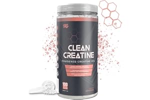 Unflavored Clean Creatine HCl Powder - Creatine Hydrochloride for Men & Women, Muscle Growth & Strength Building Power, Athle