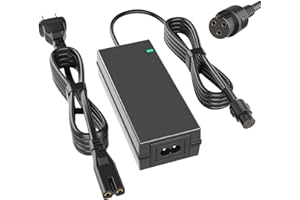 Qoovi 24V 1.5A Electric Scooter Charger for Pocket Mod,Dirt Quad,Sports Mod,Dirt Bike,Razor E100, E200, E300, E500,MX350,PR200,Replacement Battery Charger