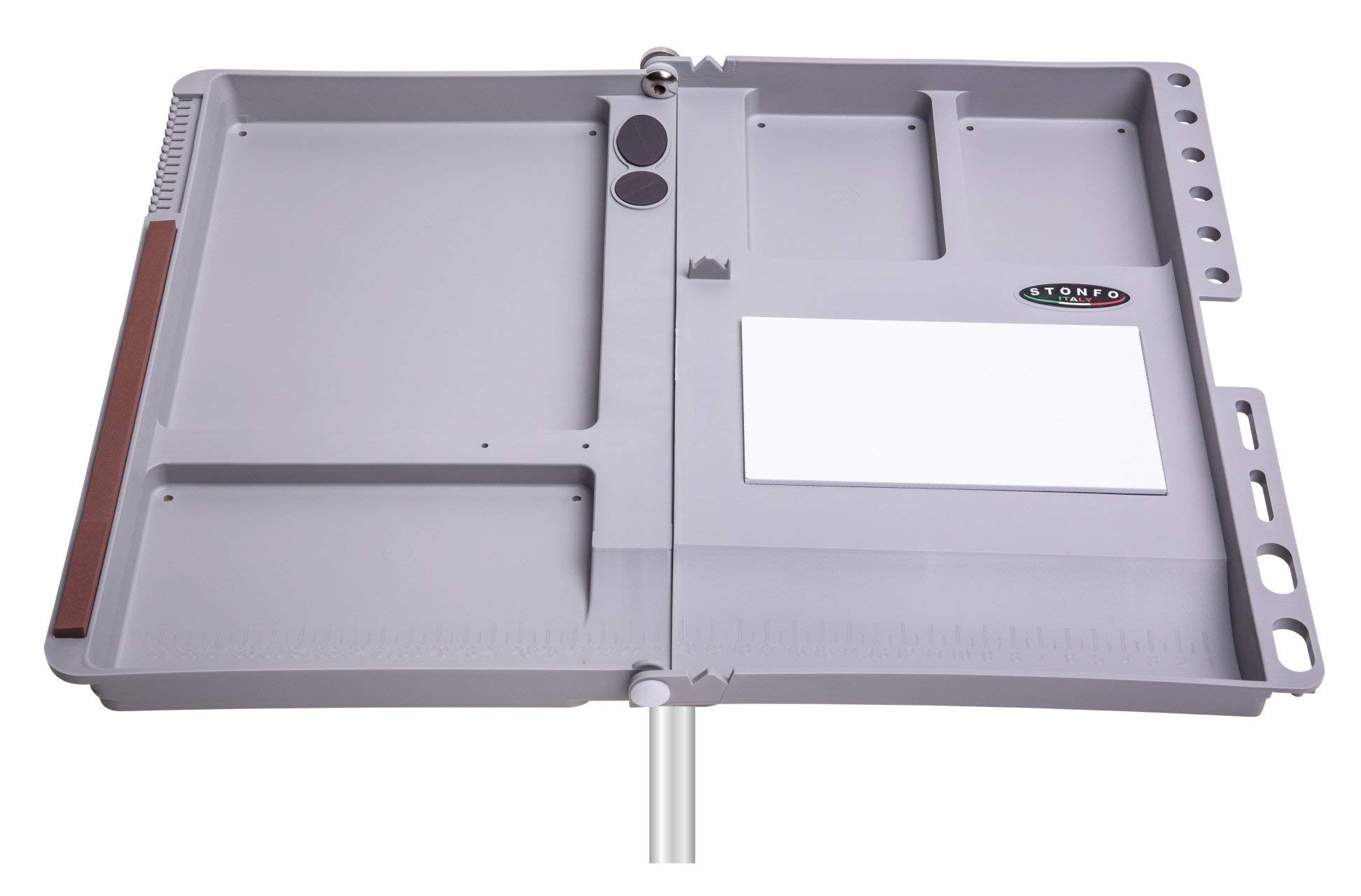 Stonfo Art.529 SERBIDORA - Universal Vehicle Horn - Grey Plastic - Compatible with Truck, Passenger Car, Motorcycle, Van, Bus, Scooter, ATV, Tractor