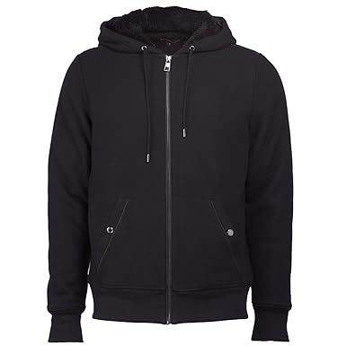 michael kors sherpa full zip hoodie