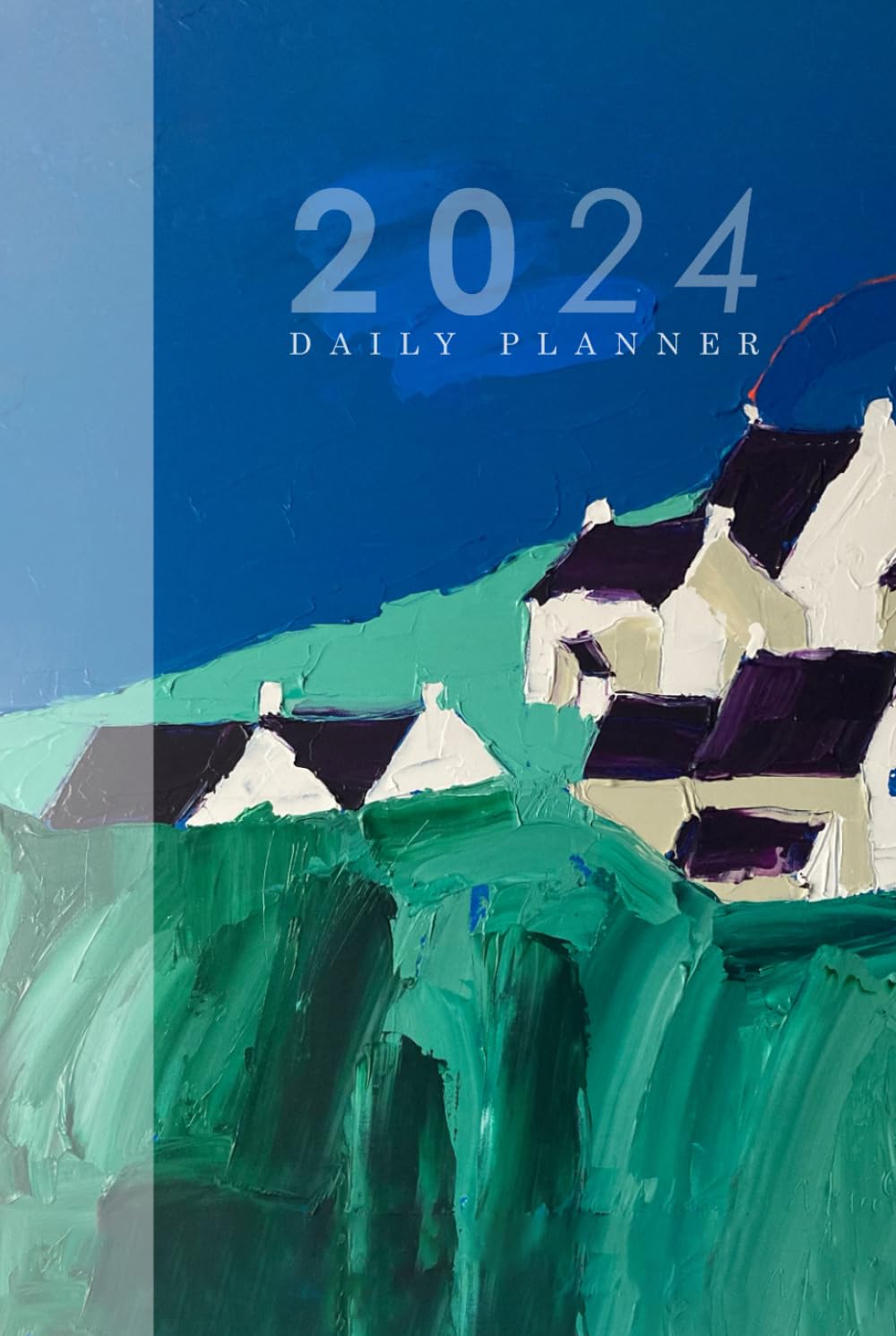 2024 Daily Planner: Abereiddi | Original Artwork Cover Design by Studio Eloise Govier | Impressionist Art | Colourful Aesthetic | Page a Day Diary for Work, Home, Students or Gift | 6.14"x9.21"