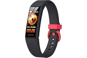 DIGEEHOT Kids Fitness Tracker Watch for Boys Girls Age 5-16, Waterproof Fitness Watch with Sleep Tracking, Calorie Counter, 11 Sport Modes Tracker and More - Kids Watch with Replaceable Band