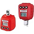 ACDelco ARM602-34A 3/8” & ½” Heavy Duty Digital Torque Adapter Combo Kit with Buzzer and LED Flash Notification – ISO 6789 Standards with Certificate of Calibration