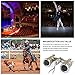 Uarter Opera Glasses Theater Vintage Binoculars with Chain Necklace Champagne-Silver
