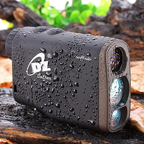 Srate 1000M Waterproof Laser Rangefinder Handheld Distance Meter Speed Range Finders with Flagpole Lock Function Monoculars for Hunting and Golf
