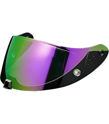 ScorpionEXO ST1400 T520 R330 R1 Air Helmet Replacement Optional Shield Everclear Anti-Fog Anti-Scratch (Ruby Mirror) : Automotive