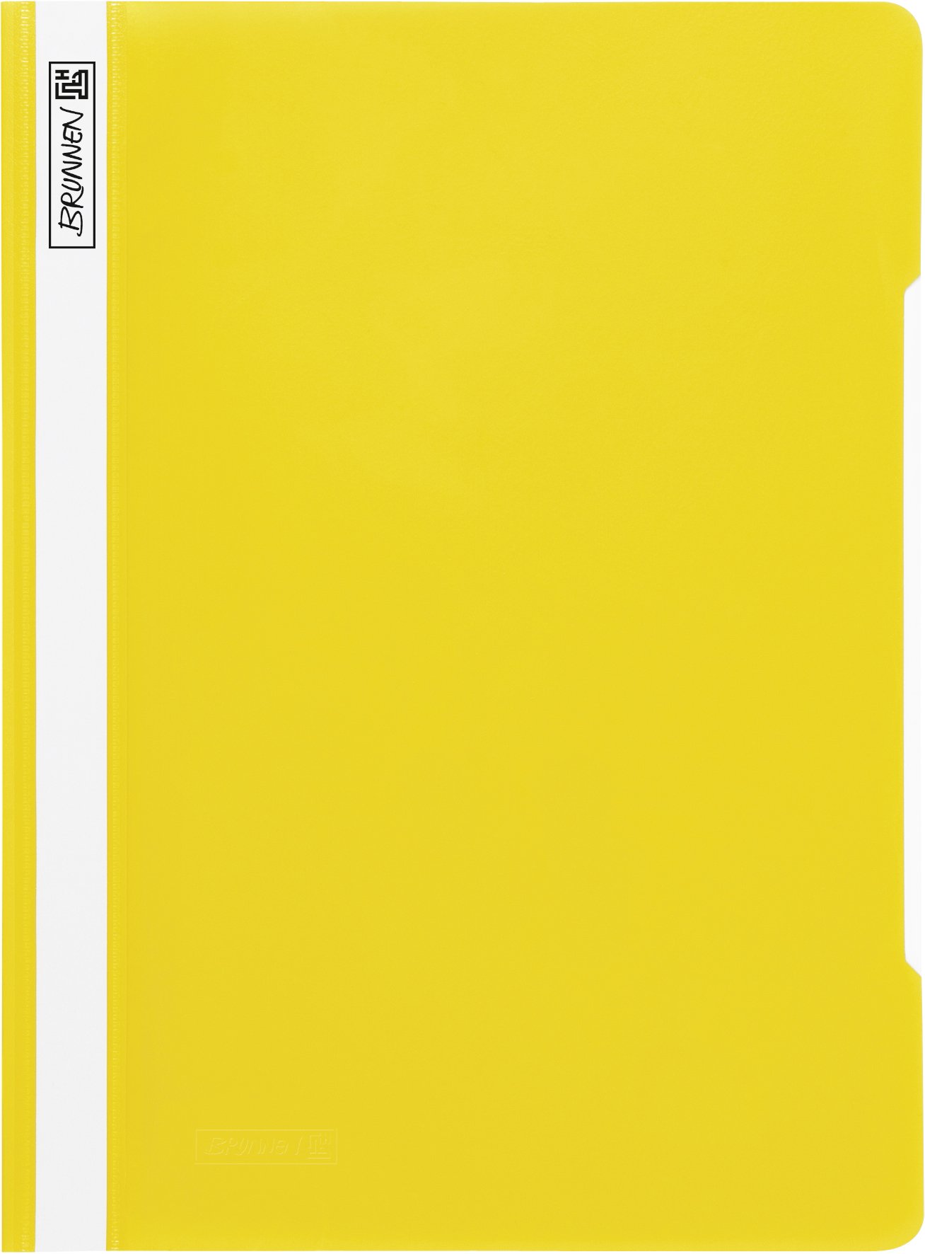 Brunnen File Folder/Plastic Folder A4 PVC Film Yellow