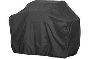 J&C 31-inch Small BBQ Cover 420D Barbecue Gas BBQ Grill Cover Waterproof UV Resistant/Fits Grills of Weber Char-Broil Brinkma