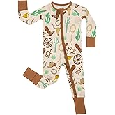 Little Sleepies Pajamas for Baby Boys & Girls, Viscose from Bamboo Baby Pajamas, Preemie & Newborn Sleepers, 2-Way Zipper PJs