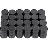 Anpro 120 Pcs Strong Ceramic Industrial Magnets Hobby Craft Magnets-11/16 Inch (18mm) Round Magnet Disc for Refrigerator Butt