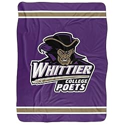 Whittier College Blanket, 60"x80" Primary