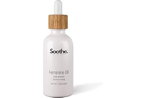 Soothe Au Naturel Feminine Oil for Private Parts & Sensitive Skin, Daily Feminine Care with Rose, Jojoba, & Sweet Almond Oils