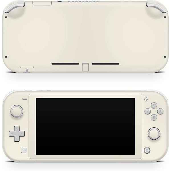 Nintendo Switch Lite ホワイト×ゴールド　カスタム Amazon.com: Tacky Design Solid Color Decal Skin Compatible