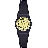 Miykon Women's Dainty Nurse Watch – Easy Reader Analog Watch, Lightweight Durable Resin, Second Hand, 4-Year Battery, Japanese Quartz, 100M Water Resistant