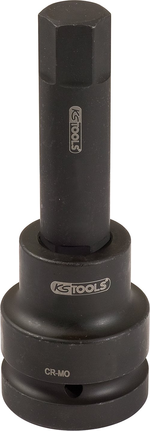 KS Tools 1-inch 17mm Hex Impact Bit Socket