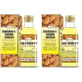 Hamdard Roghan Badam Shirin Sweet Almond Oil, Pack of 2, 50ml Each