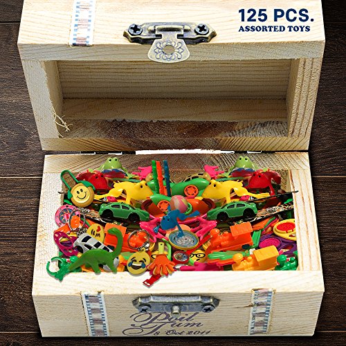 Party Packs Favors for Kids - 125 Pc Toy Assortment for Boys and Girls – Bulk Small Toys for Birthday Goody Bags, Games Prizes, Pinata Fillers, Toy Chests