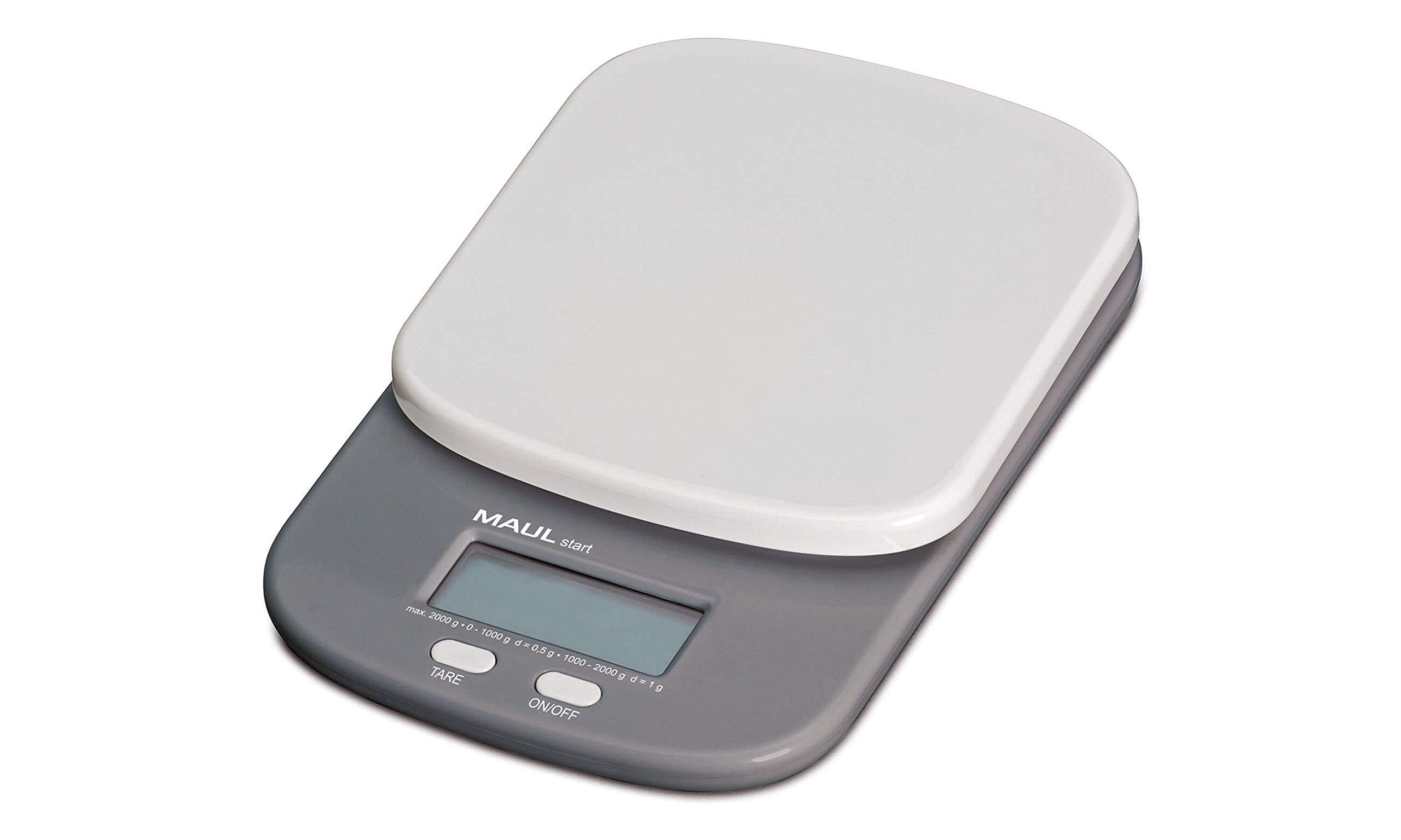 Maulstart 1623082 Letter Scales Capacity 2000 g 110 x 25 x 170 mm Grey