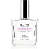 DEMETER 3.4oz Cologne Spray - Baby Powder | Handcrafted Long-Lasting Perfumes for Women &amp; Men, Travel Size, Everyday Gender-Neutral Fragrance, Purse Perfume, Made in USA