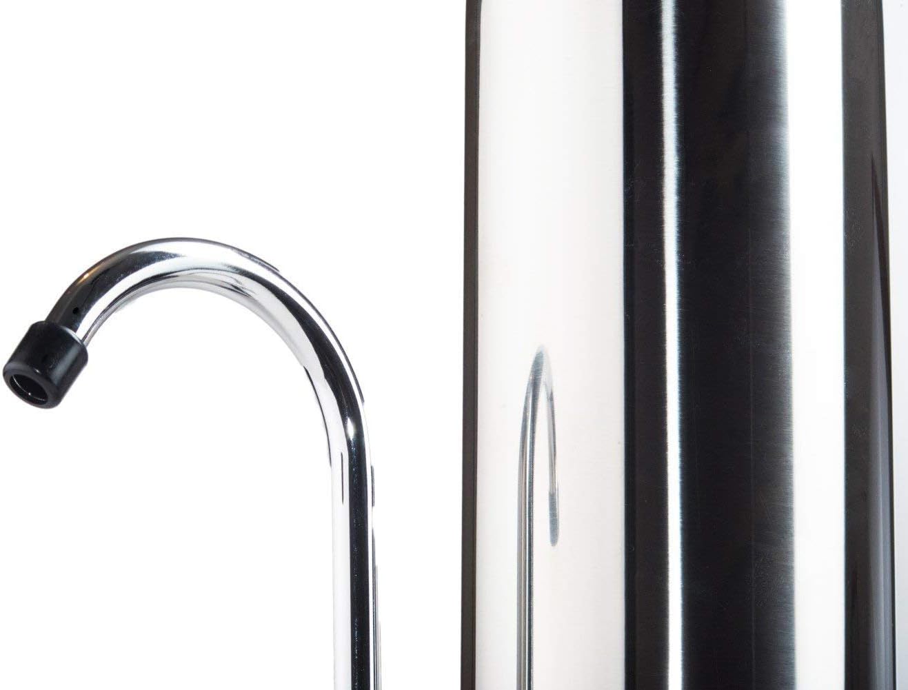 Lake Industries The Stainless Steel Countertop Water Purifier Filter (10 Micron Carbon Block): Home & Kitchen
