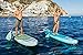 Peak Expedition Inflatable Stand Up Paddle Board — Durable Lightweight Touring SUP with Stable Wide Stance — 11' Long x 32