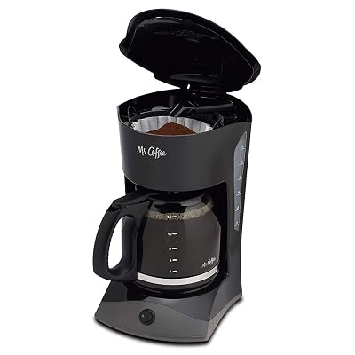 Mr. Coffee 12-Cup Coffee Maker, Black 