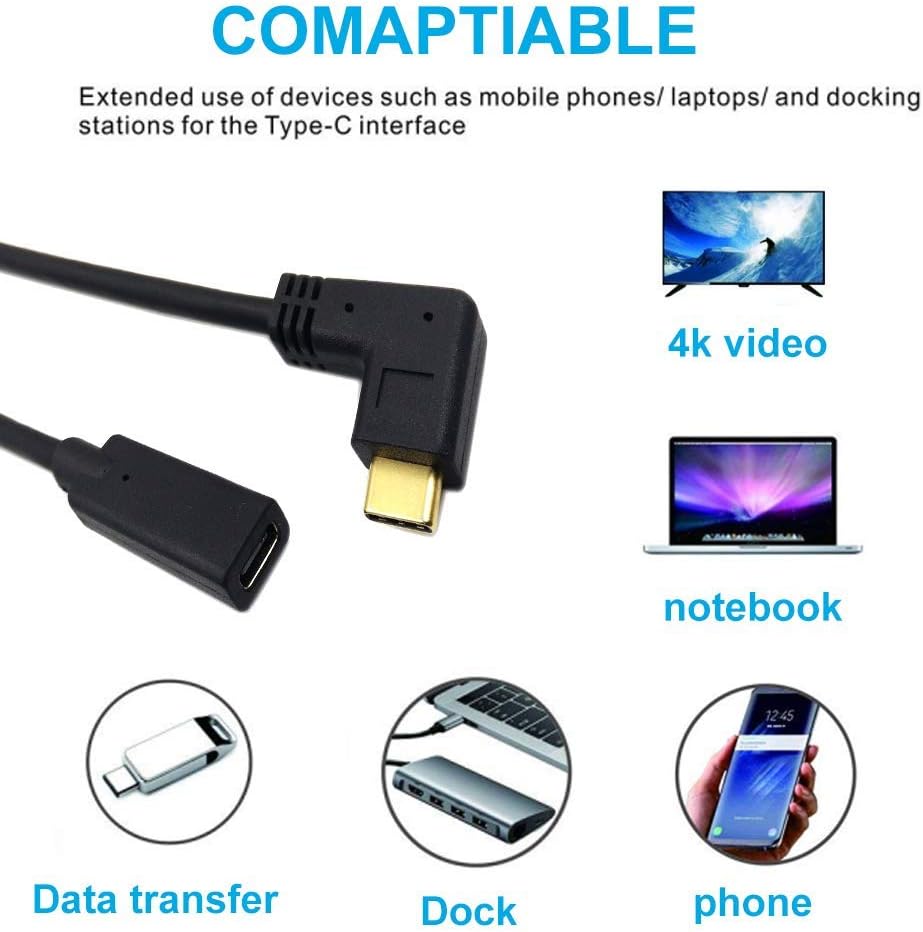 Maxhood USB C Extension Cable 0.3m - Image 5