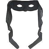 UOUYOO Bandit Mask black Eye Mask for Thief robber costume Accessory Halloween costume props suitable for parties or costume parties