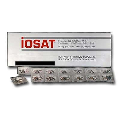 IOSAT Potassium Iodide 14 Tablets
