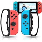 ECHZOVE Fitness Boxing 3 Grips, Size: For Switch 1/OLED | Color: Black | Secure Joy-Con fit, sweat-resistant ergonomic handles, quick setup
