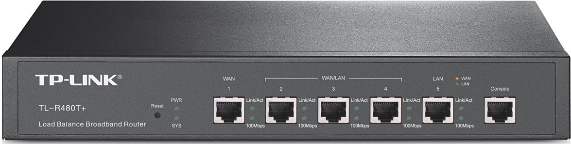 Tp-Link Tl-R480T+ 5-Port Load Balance Broadband Router 3 Configurable Wan/Lan.. 9 61G7X1fGSfL
