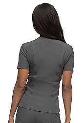 HeartSoul Women Scrubs Top V-Neck Break On Through