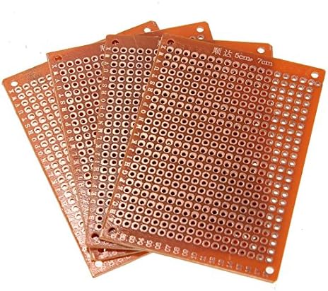 goeasybuy 10pcs 5 x 7cm DIY Prototype Paper PCB Universal Board