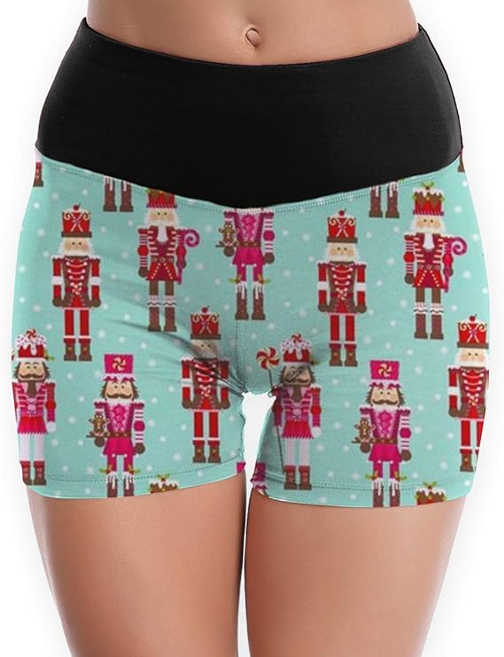 Amazon Co Jp ソルジャーくるみ割り人形 パンツ ヨガ ショーツ レディース スポーツ ショートパンツ フィットネス パンツ おしゃれ コルセット パンツ 補正ショーツ 服 ファッション小物