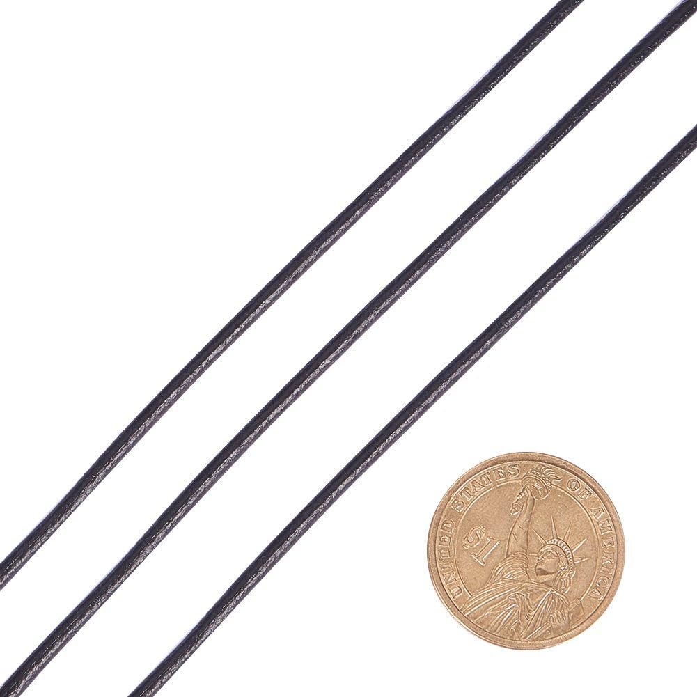 PH PandaHall 11 Yards Leather Necklace Cord - Image 4