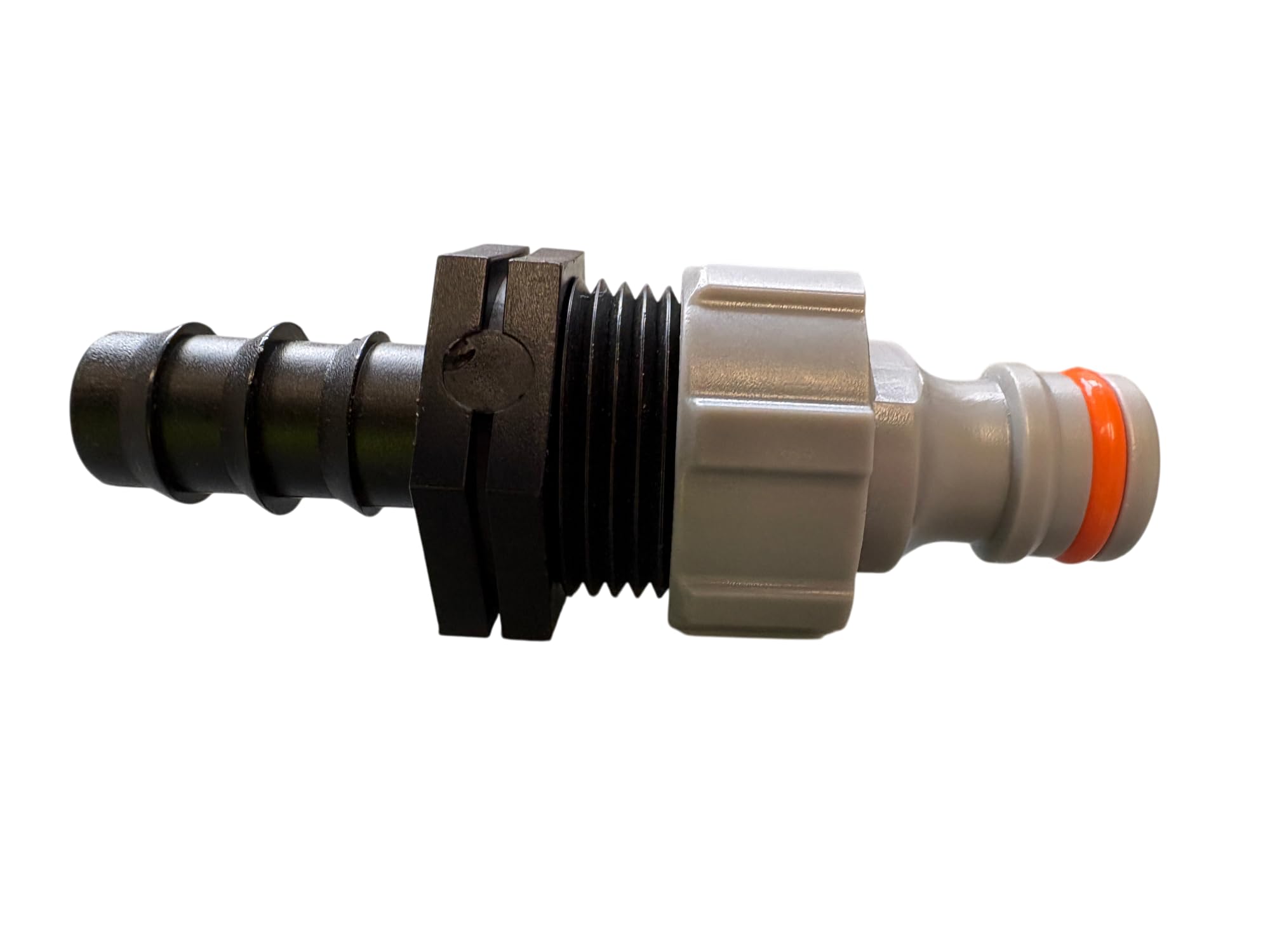 Porous Pipe/Soaker Hose/drip line Link Connector,-Push in Barb-Male- Universal Click hosepipe Male,for use with All 13mm pipework
