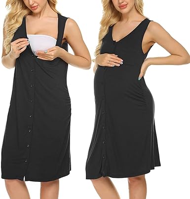 breast feeding night gown