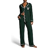 Victoria's Secret Modal Pajama Set, Long Sleeve Button Down Shirt and Pajama Pants, Sleepwear for Women (XS-XXL)
