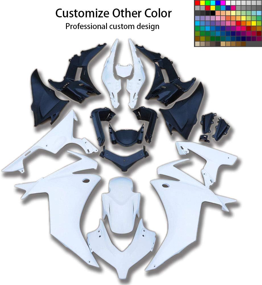For CBR500 2013-2015 Madracing Unpainted ABS Plastic Injection Cowl Fairings Bodywork Kit Complete Set (Customize)