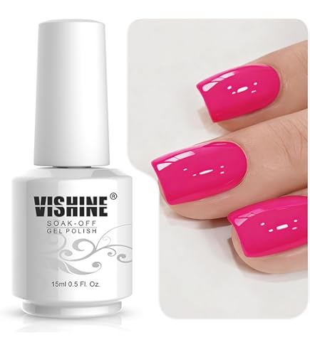 Amazon.com : Vishine Soak-off Gel Polish Lacquer Nail Art UV LED