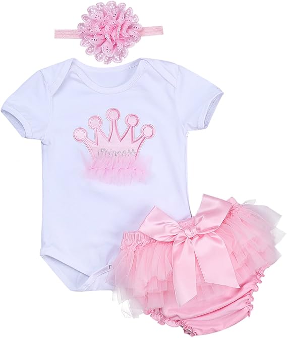 cake smash romper girl