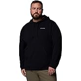 Columbia Mens Trek Graphic Hoodie, Black/Meadowland, 1X