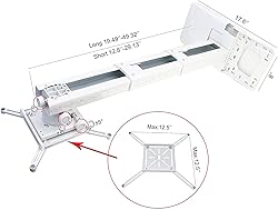 NC Projector Wall Mount with Universal LCD/DLP