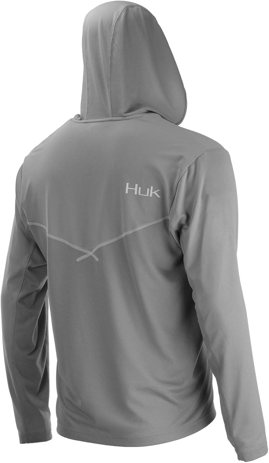Huk Men's Icon X Hoodie | Long-Sleeve Performance Shirt with UPF 30+ Sun Protection: Clothing