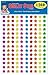 Pack of 1260 Happy Face Smiley Star Stickers, 3/4 inch, 7 Bright Neon Colors, Great for Teachers & Classrooms!