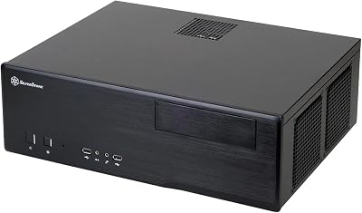 SilverStone Grandia GD05 HTPC Case Black - Micro ATX
