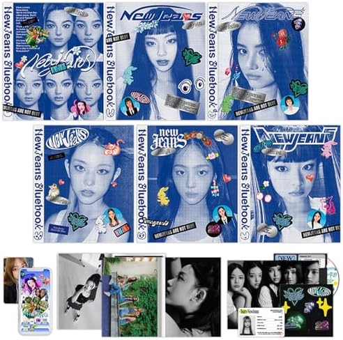 NewJeans OMG 1st Singile Album Message Card Version CD+Photobook+