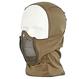 Balaclava Airsoft Mesh Mask,Ninja Style Airsoft