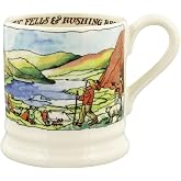 Emma Bridgewater Large Mug 1/2 Pint, Ceramic Coffee Mug Large - Stoneware Mug, Cappuccino, Latte, Coffee, Tea Cup - Beautiful Mugs, Birthday Gift - Coffee Mug The Lake District